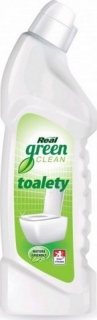Real Green Clean Toalety gelový prostředek na toalety 750g 