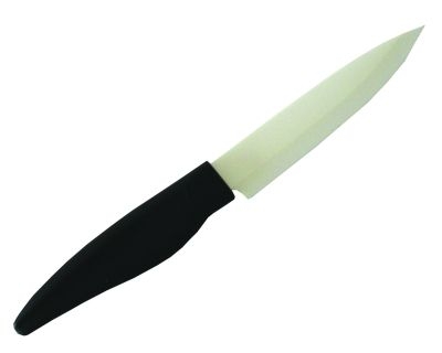 Nůž keramický  23 cm černá čepel Banquet