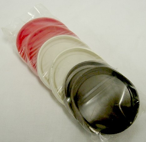 Těsnící víčka na sklenice 0,3l - 70 mm