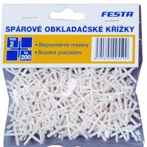 Spárové obkladačské křížky 5 mm, 75 ks
