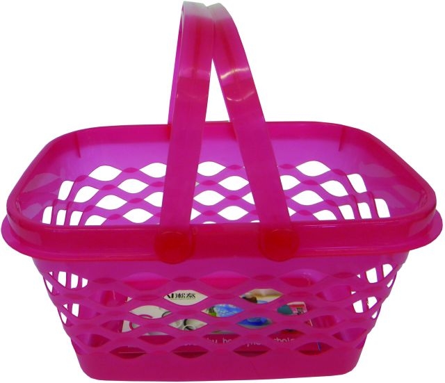 Košík s uchy 31x20x16 cm plast 