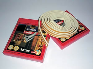 Těsnění D6B 9x8 mm bílé