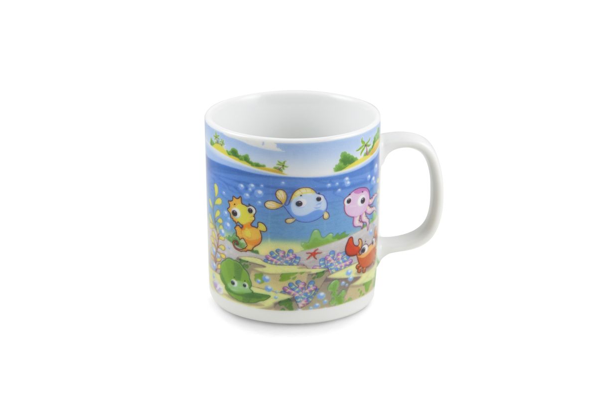 Hrnek 225ml MOŘSKÝ SVĚT porcelán