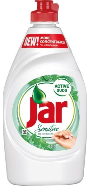 Jar 450 ml sensitive Tea tree & Mint
