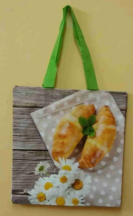 Taška nákupní ekologická lamino PP 34x36x20 cm Loupáčky s dlouhými úchyty