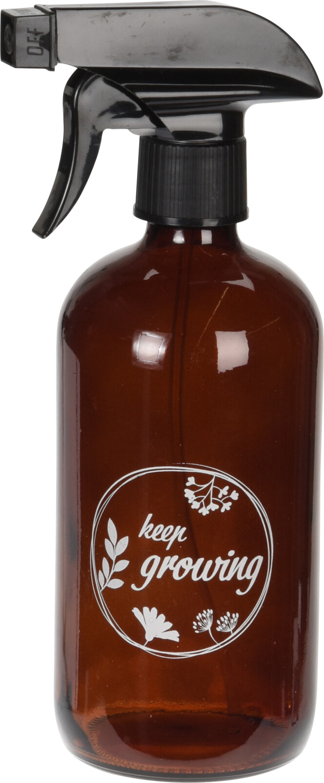 Rozprašovač sklo KEEP GROWING 500 ml