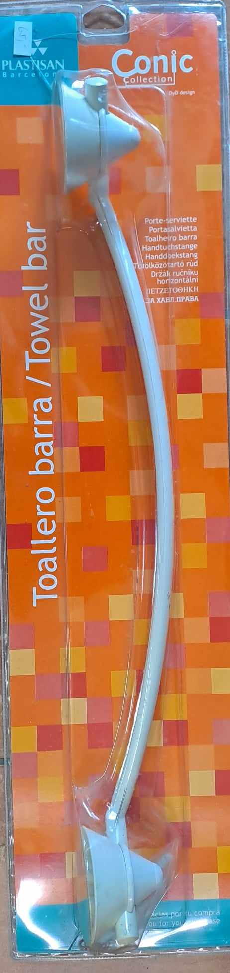Držák ručníků 53 cm plast