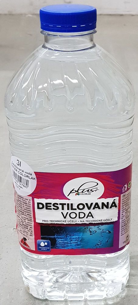 Voda destilovaná 3 l