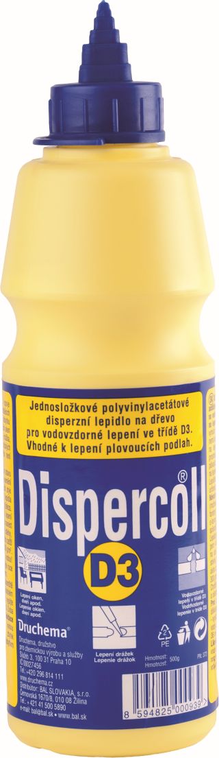 Lepidlo Dispercoll D3 500 g s aplikátorem