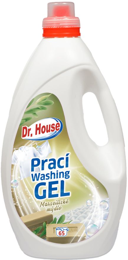Gel na praní 4,3 l Marseillské mýdlo Dr. House