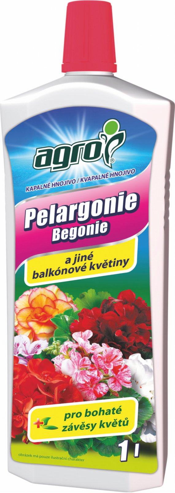 Agro Kapalné hnojivo pro pelargonie a jiné balkónové rostliny 0,5 l