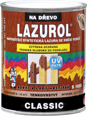LAZUROL CLASSIC S1023 bezbarvý 2,5L