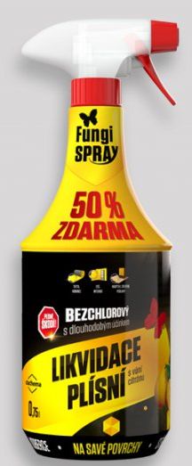 Přípravek dezinfekční bezchlorový s vůni citronu 0,75L Fungispray