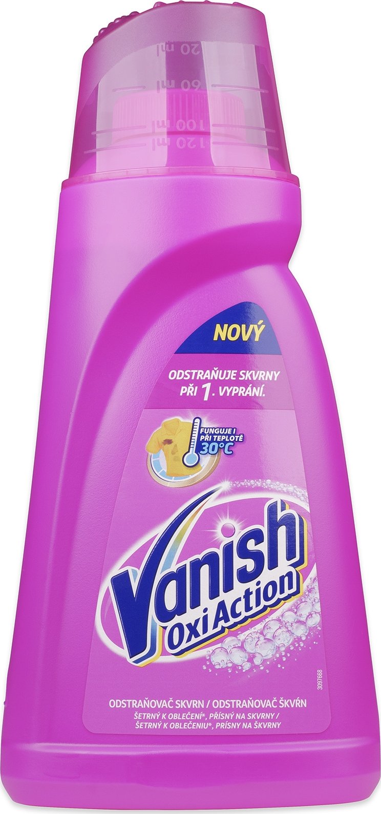 Vanish Oxi Action Liquid tekutý odstraňovač skvrn 1l 