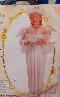 Kostým Andělské šaty vel. 120-130 cm