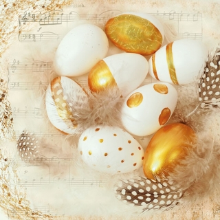 Ubrousky 3-vrstvé 20 ks Zlatá vejce