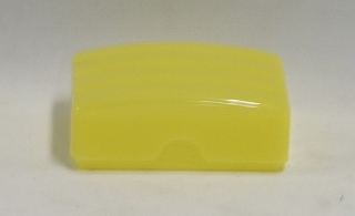 Krabička na mýdlo zelená 7x10,5 cm