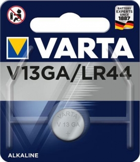Baterie plochá knoflík V13GA/LR44 Varta alkalická