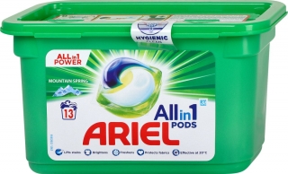 Tablety gelové do pračky Ariel mountain 13 ks