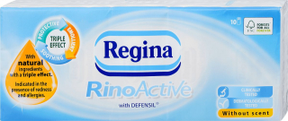 Kapesníky 4-vrstvé RinoActive s látkou na ochranu nosu