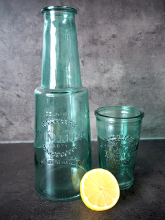 Karafa 800 ml se skleničkou 280 ml mátově zelená