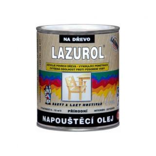 Napouštěcí olej LAZUROL přírodní 0,75l