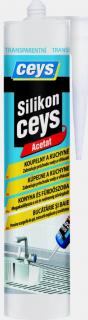 Silikon na koupelny a kuchyně 280 ml transparent Ceys