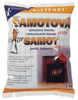 Hmota výmazová šamot 1 kg