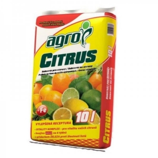 Substrát pro Citrusy 10l  Agro