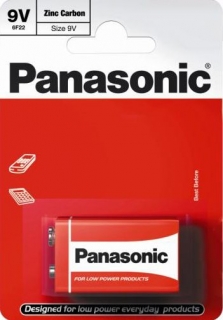 Baterie 9 Volt Panasonic blistr