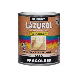 Lesklý lak Lazurol 0,75 l PRAGOLESK