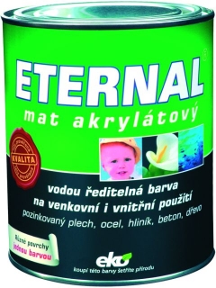 Eternal mat akryl 0,7 kg červeno-hnědá 07