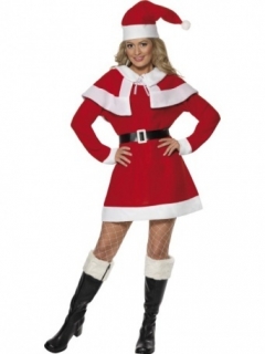 Vánoční kostým - Miss Santa