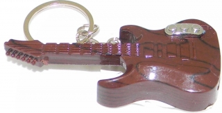 Svítilna - přívěšek KYTARA na klíče 7 cm plast