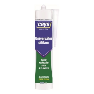 Silikon univerzální 280 ml transparent Ceys