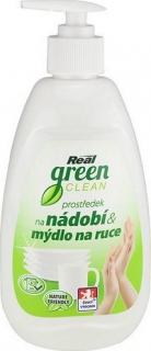 Real Green Clean na nádobí a mýdlo na ruce 2v1 500 ml