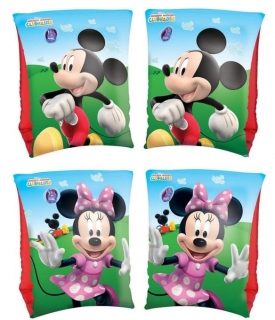 Křidélka - rukávky nafukovací Mickey/Minnie Mouse 3-6 let, 23x15cm
