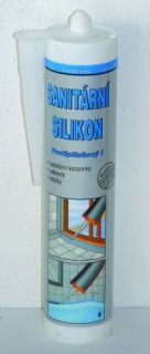 Silikon sanitární 280 ml transparentní Silver line