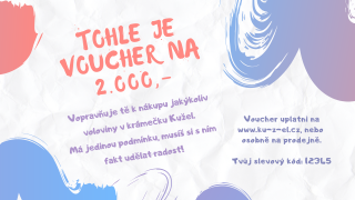 Voucher elektronický v hodnotě 2000 Kč