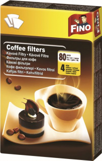 Filtr kávový 4/80 ks Fino